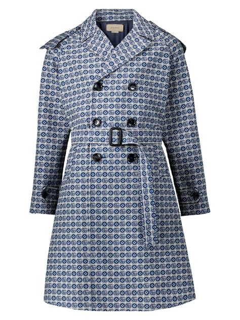 gucci jas blauw|Gucci coats for women.